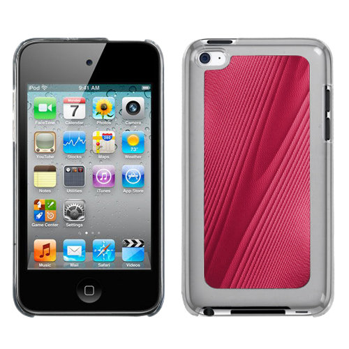 Picture of MyBat Cosmo Back Protector Cover for Apple iPod touch (4th generation) - Red