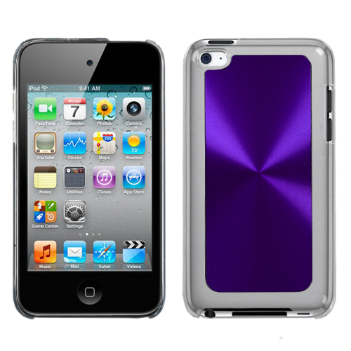 Picture of MyBat Cosmo Back Protector Cover for Apple iPod touch (4th generation) - Purple