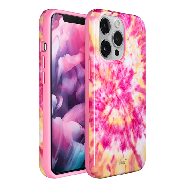 Picture of Laut Huex Tie Dye Case for Apple iPhone 13 Pro (6.1) - Hot Pink