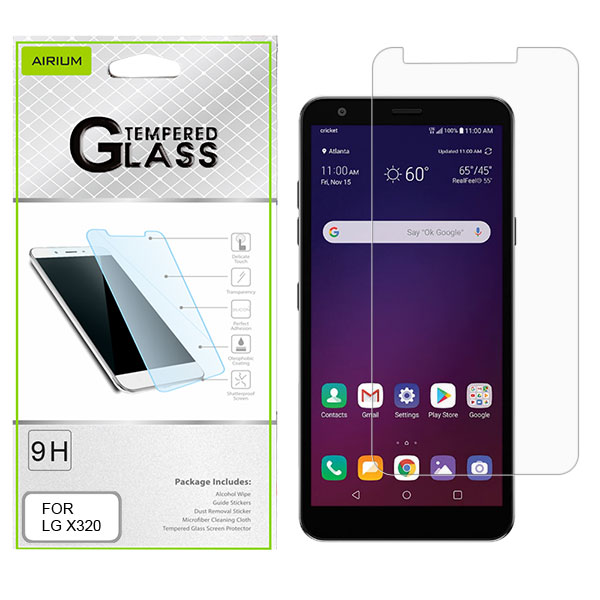 Picture of Airium Tempered Glass Screen Protector (2.5D) for Lg X320 (Escape Plus)/Tribute Royal / Prime 2 - Clear