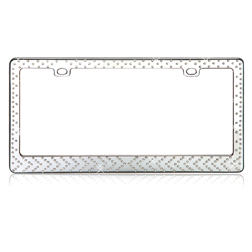 Picture of Valor Modern Arrows Diamond License Plate Frame