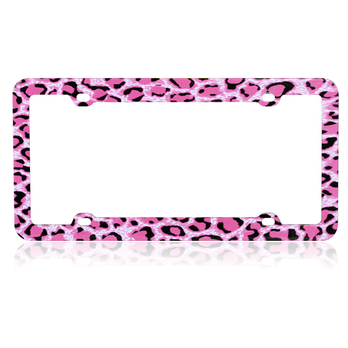 Picture of Valor Pink Leopard Skin Plastic Frame