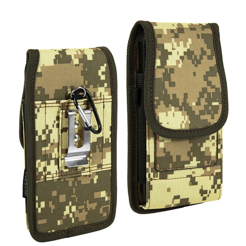 Picture of LUXMO Large Vertical Universal Nylon Pouch w/ Dual Card Slots - Digital Camo