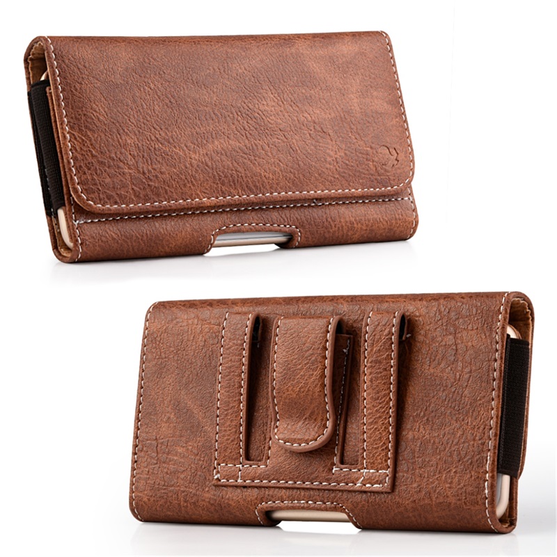 Picture of LUXMO Large Horizontal Universal Pouch - Brown