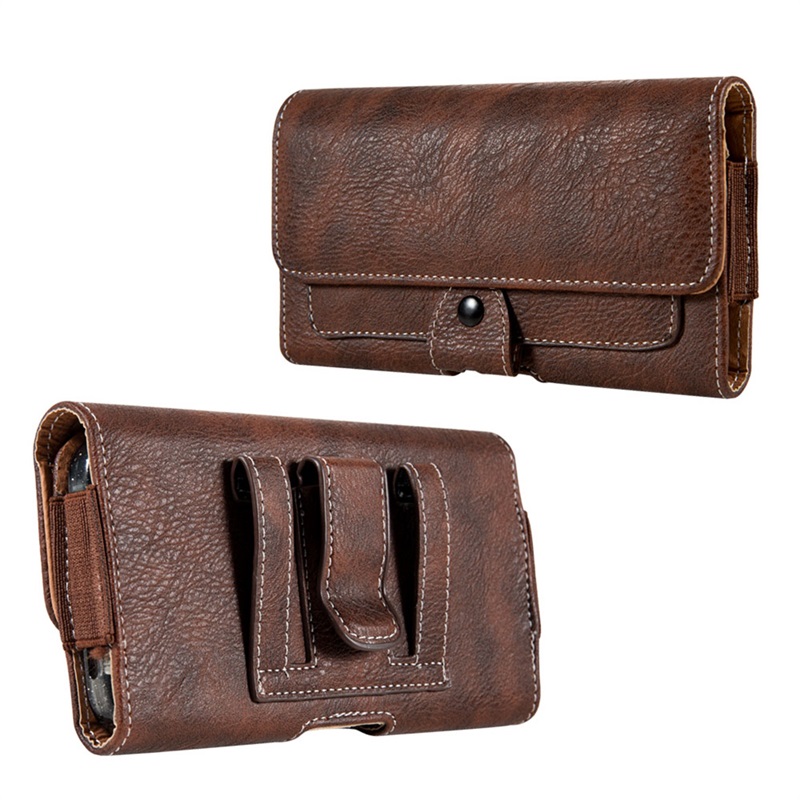 Picture of LUXMO Large Horizontal Universal Pouch - Brown