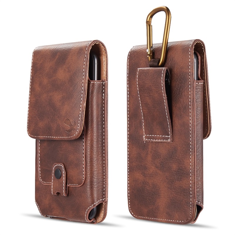 Picture of LUXMO Large Vertical Universal Pouch - Brown