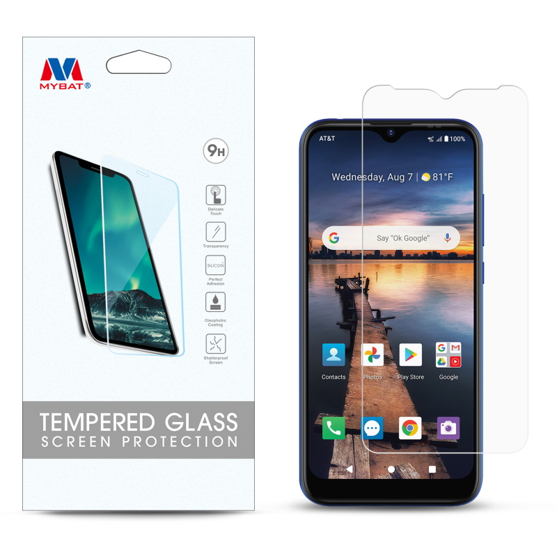 Picture of MyBat Tempered Glass Screen Protector (2.5D) for Cricket Influence - Clear