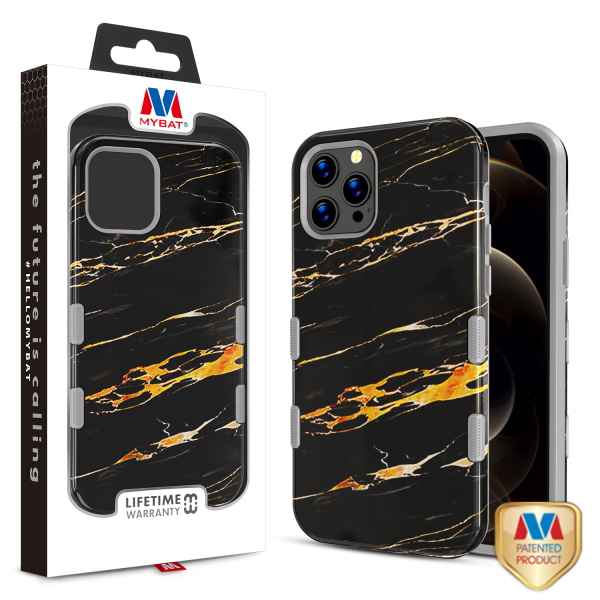 Picture of MyBat TUFF Subs Series Case for Apple iPhone 12 Pro Max (6.7) - Black Marble