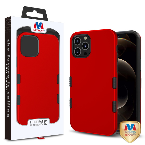 Picture of MyBat TUFF Subs Series Case for Apple iPhone 12 Pro Max (6.7) - Red