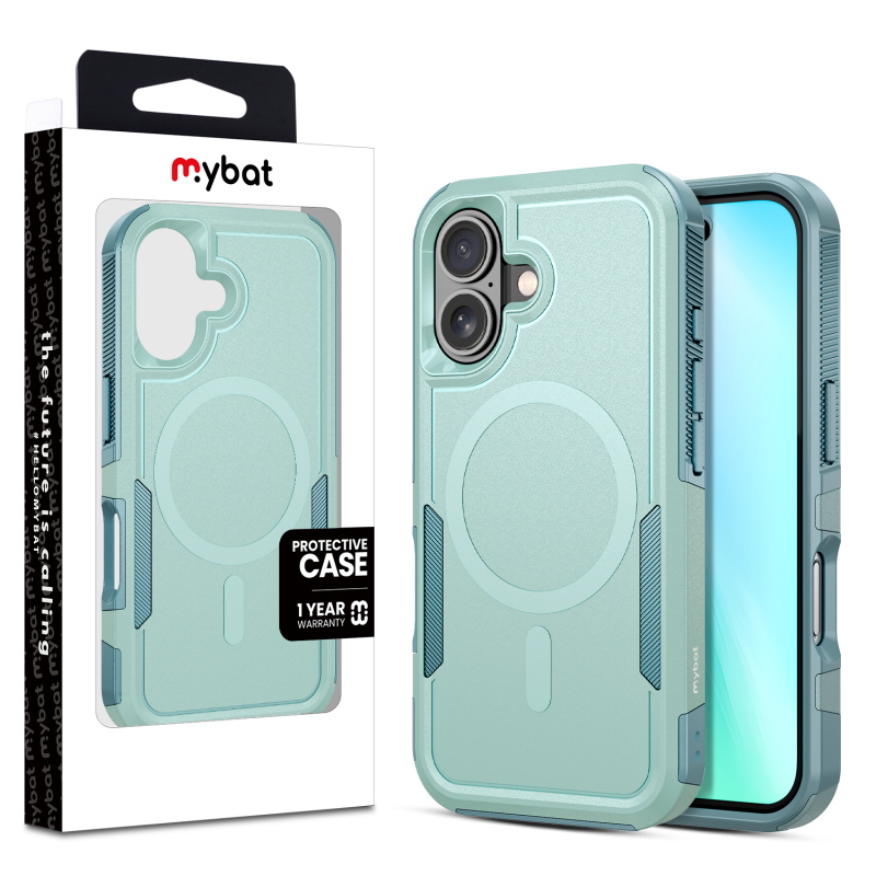 Picture of MyBat Fortress Series for Apple iPhone 16 - Light Blue