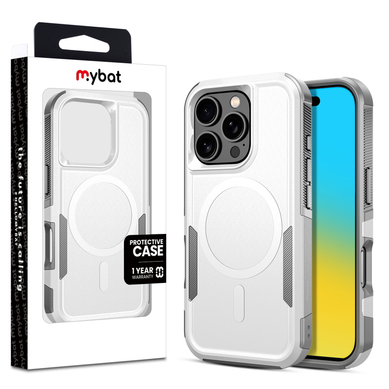 Picture of MyBat Fortress Series for Apple iPhone 16 Pro - White