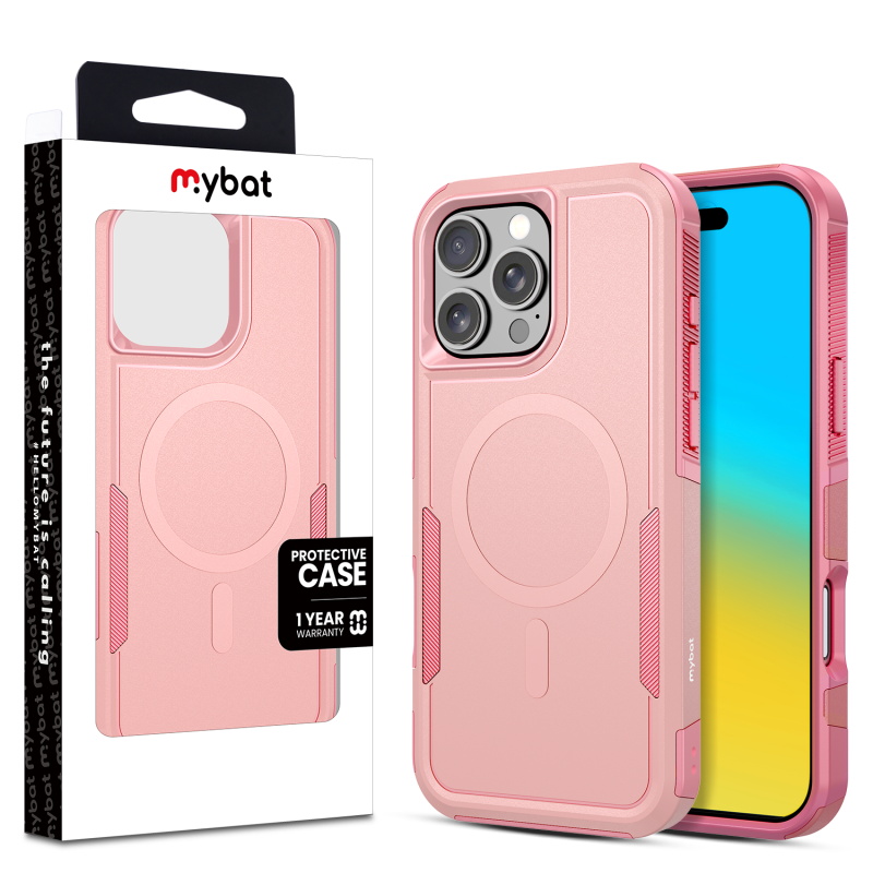 Picture of MyBat Fortress Series for Apple iPhone 16 Pro Max - Pink