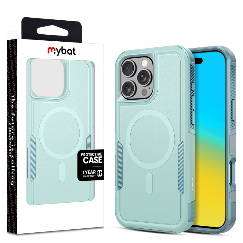 Picture of MyBat Fortress Series for Apple iPhone 16 Pro Max - Light Blue