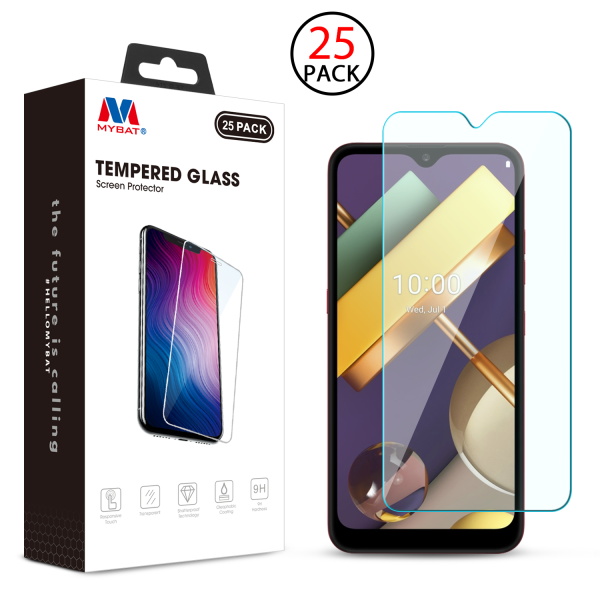 Picture of MyBat Tempered Glass Screen Protector (2.5D)(25-pack) for Lg K22 - Clear