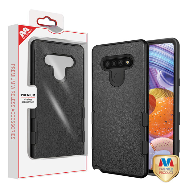 Picture of MyBat TUFF Subs Series Case for Lg Stylo 6 - Natural Black / Black