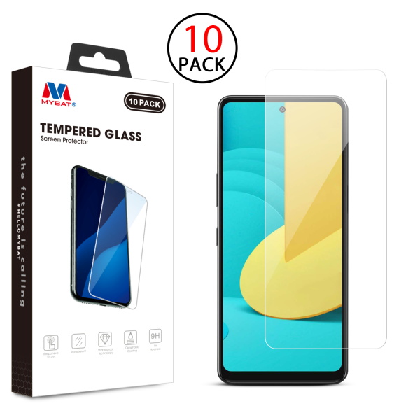 Picture of MyBat Tempered Glass Screen Protector (2.5D)(10-pack) for Lg Stylo 7 / FH50 / Stylo 7 5G - Clear