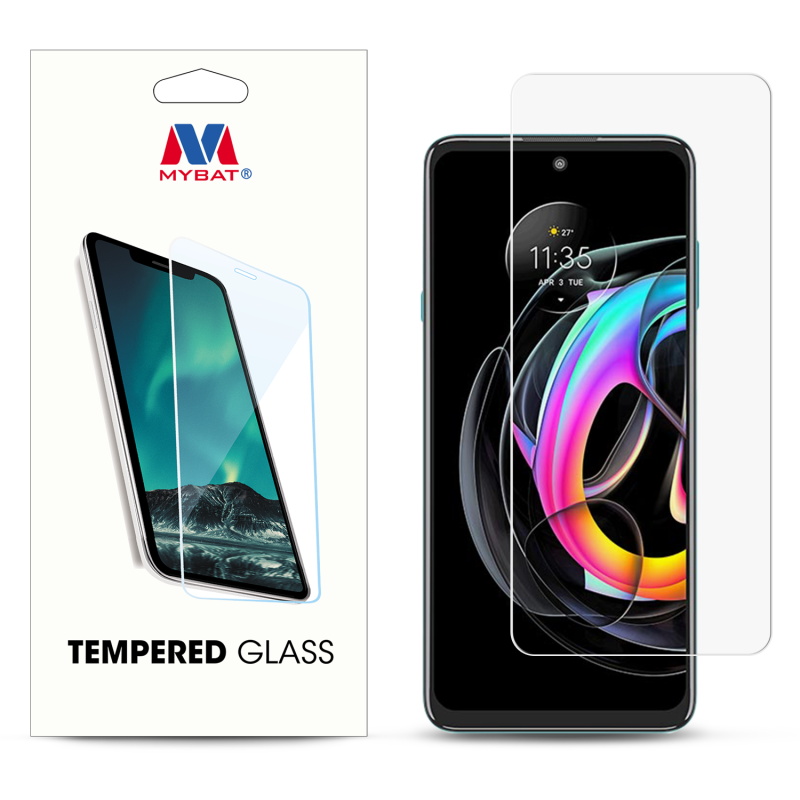 Picture of MyBat Tempered Glass Screen Protector (2.5D) for Motorola Edge 20/Edge 20 Pro / Edge 20 Lite - Clear