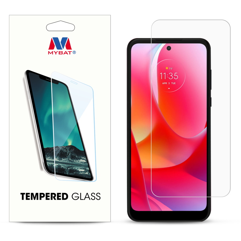 Picture of MyBat Tempered Glass Screen Protector (2.5D) for Motorola Moto G Power (2022) - Clear