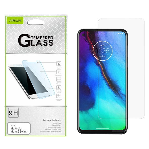 Picture of Airium Tempered Glass Screen Protector (2.5D) for Motorola Moto G Stylus / Moto G Power - Clear