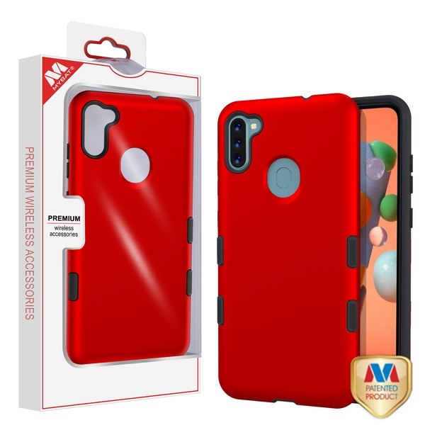 Picture of MyBat TUFF Subs Series Case for Samsung Galaxy A11 - Red