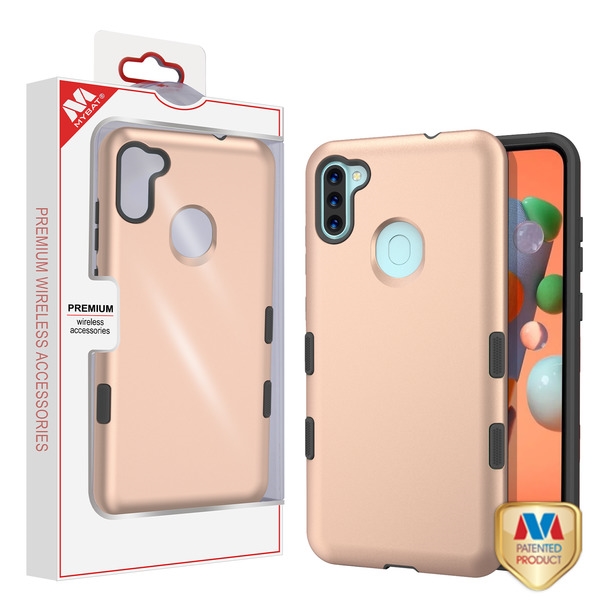 Picture of MyBat TUFF Subs Series Case for Samsung Galaxy A11 - Rose Gold