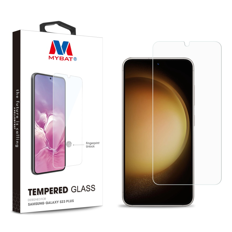 Picture of MyBat Tempered Glass Screen Protector (2.5D) for Samsung Galaxy S23 Plus - Clear