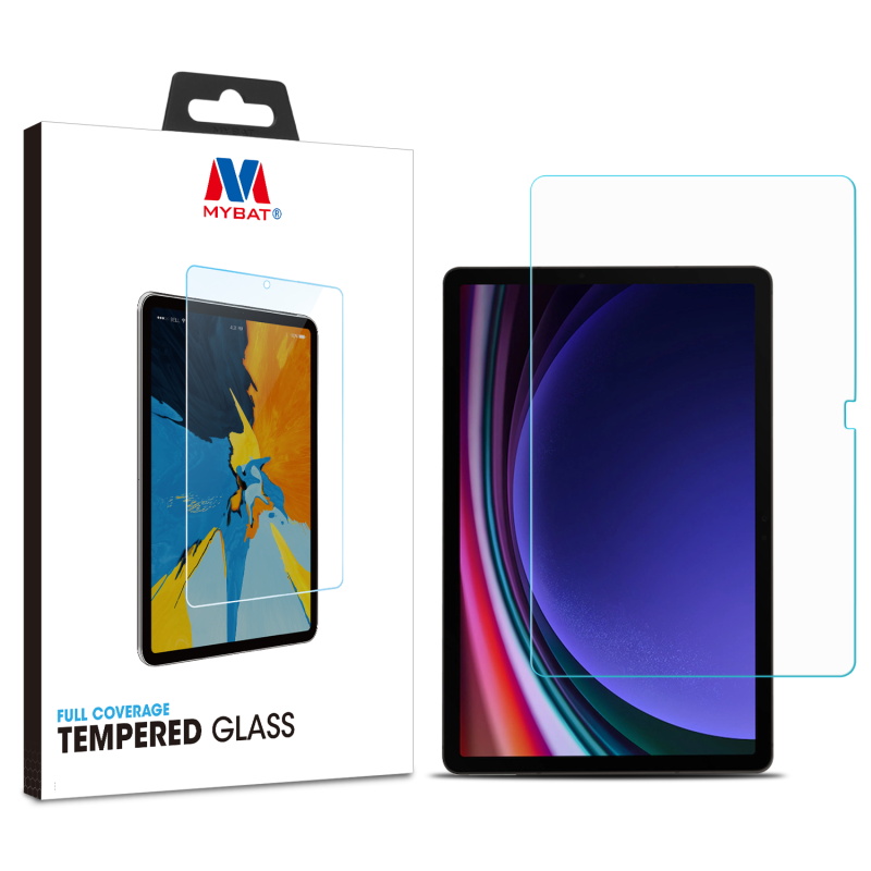 Picture of MyBat Tempered Glass Screen Protector for Samsung Galaxy Tab S10+ / Tab S9+/X800 (Galaxy Tab S8+) / T730 (Galaxy Tab S7 FE 5G 12.4) / Galaxy Tab S7+ - Clear