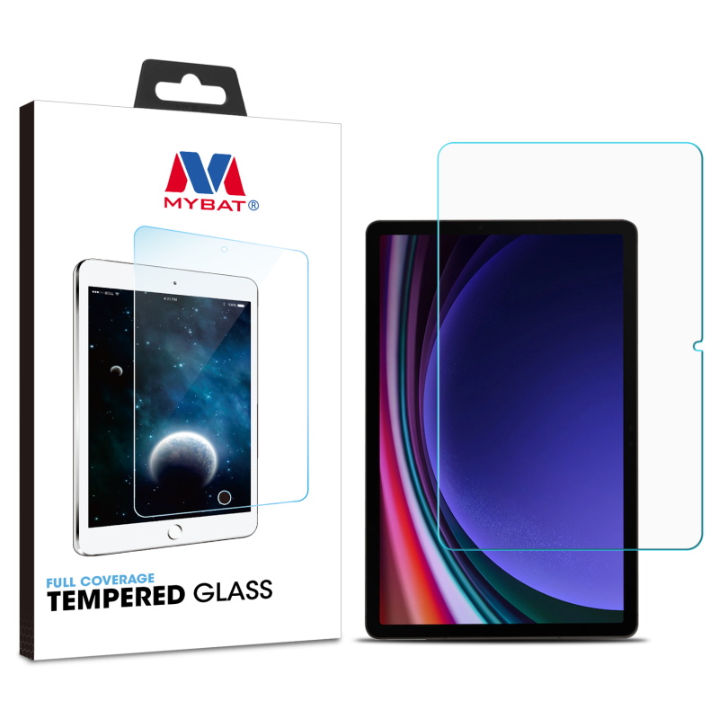 Picture of MyBat Tempered Glass Screen Protector for Samsung Galaxy Tab S9/X700 (Galaxy Tab S8) / Galaxy Tab S7 - Clear