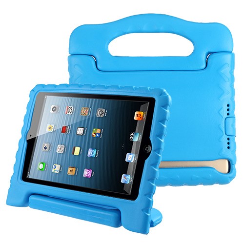 Picture of Airium Handbag Kids Drop-resistant Protector Cover for Apple iPad mini (A1432,A1454,A1455)/iPad mini (2019) / iPad mini 4 (A1538,A1550) - Blue