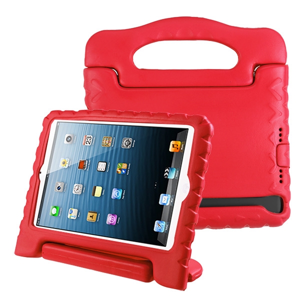 Picture of Airium Handbag Kids Drop-resistant Protector Cover for Apple iPad mini (A1432,A1454,A1455)/iPad mini (2019) / iPad mini 4 (A1538,A1550) - Red