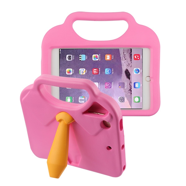 Picture of Airium Tie Kids Drop-resistant Protector Cover for Apple iPad mini (A1432,A1454,A1455)/iPad mini (2019) / iPad mini 4 (A1538,A1550) - Pink