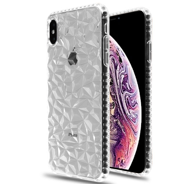 Picture of Airium Polygon Candy Skin Cover for Apple iPhone XS Max - Transparent Clear