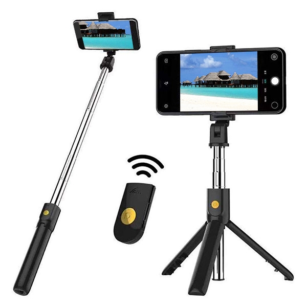 Picture of MyBat Wireless Selfie Stick(with Shutter Control) - Black