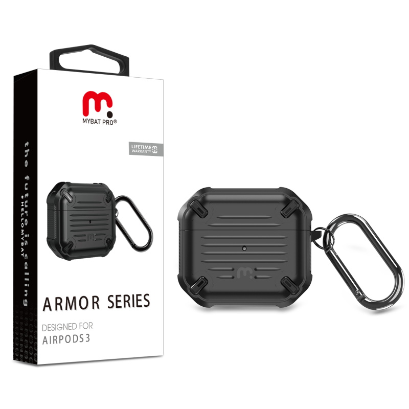 Picture of MyBat Pro Armor Series Case for Apple AirPods 3 - Black