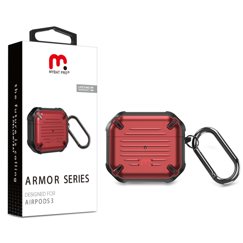 Picture of MyBat Pro Armor Series Case for Apple AirPods 3 - Red