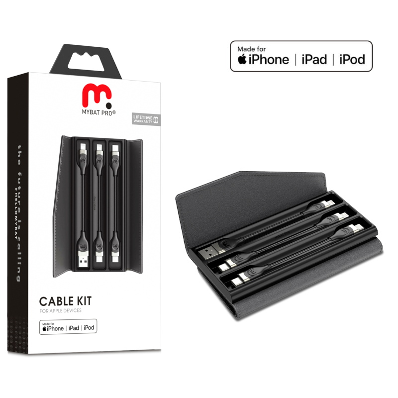 Picture of MyBat Pro MFi Cable Kit - Black