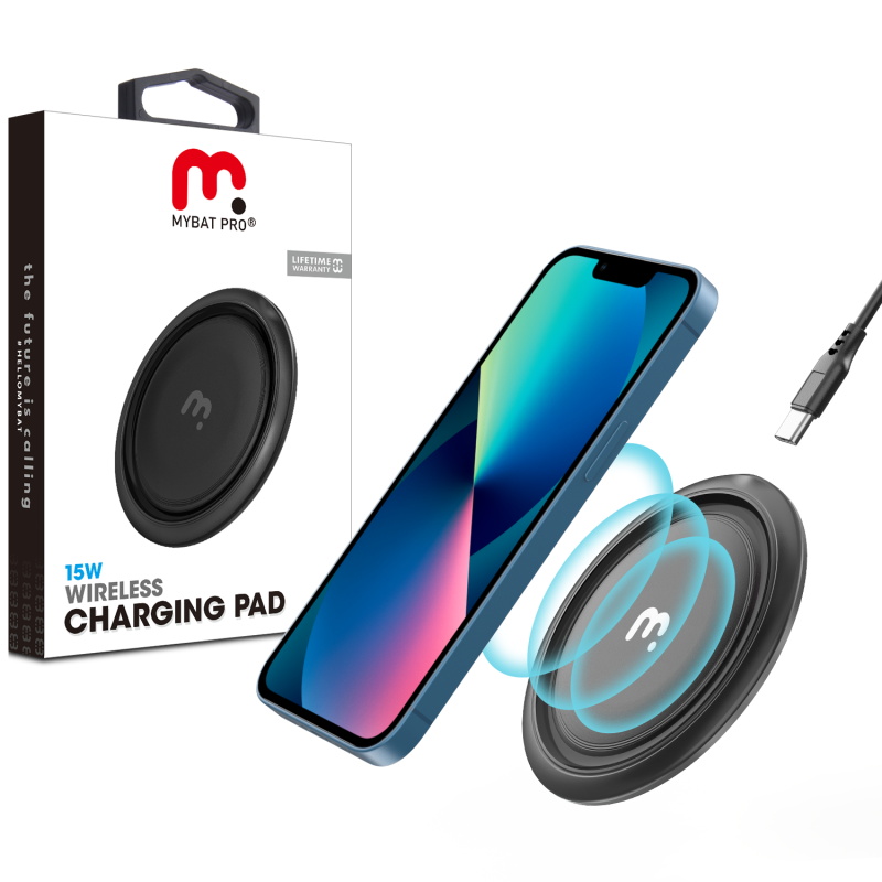 Picture of MyBat Pro Wireless Charging Pad (15W) - Black