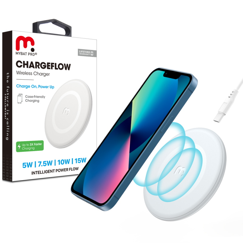 Picture of MyBat Pro Wireless Charging Pad (15W) - White