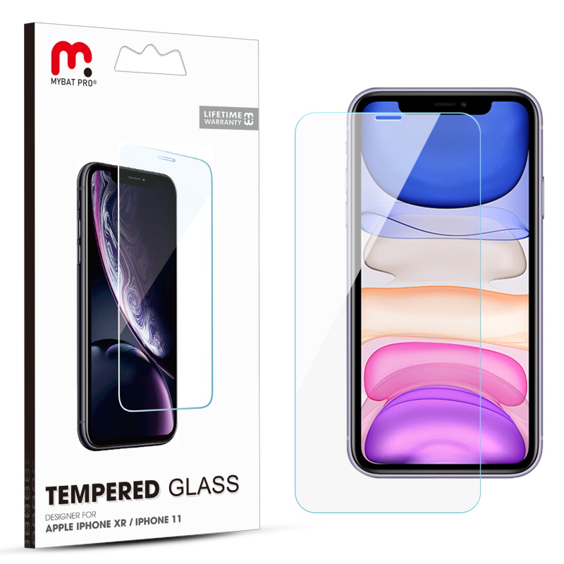 Picture of MyBat Pro  Tempered Glass Screen Protector for Apple iPhone 11 / iPhone XR - Clear