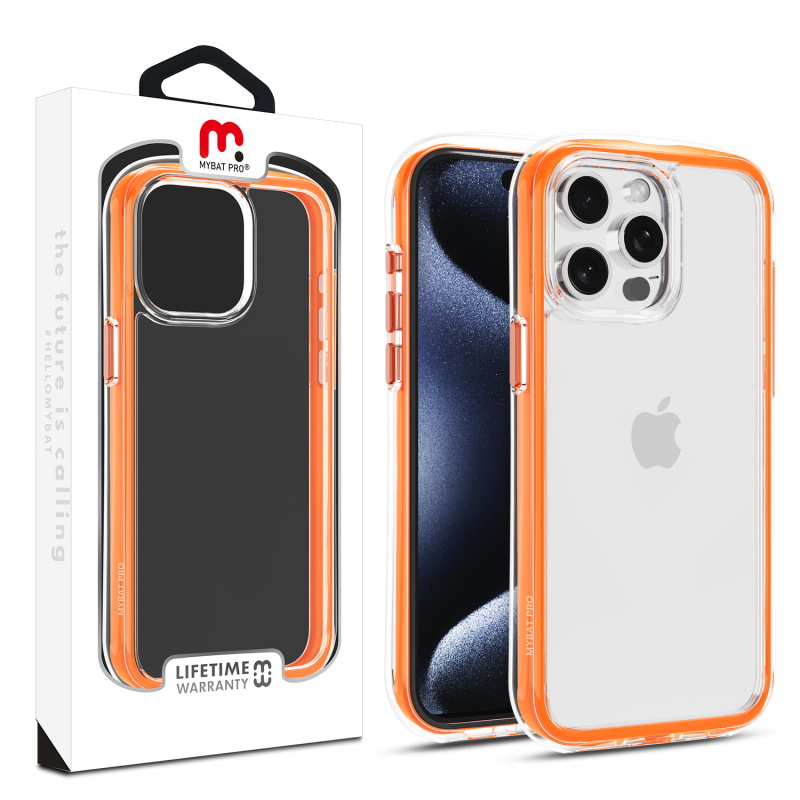 Picture of MyBat Pro Air-Filled Case for iPhone 15 Pro Max (6.7) for Apple iPhone 15 Pro Max (6.7) - Orange