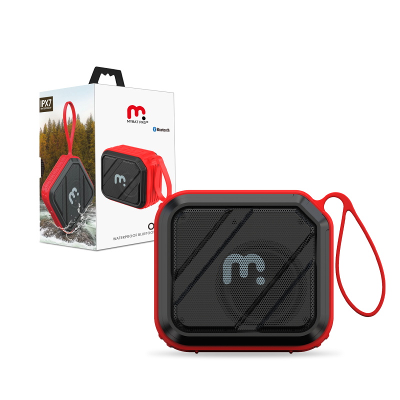 Picture of MyBat Pro Oasis Waterproof Bluetooth Speaker - Red