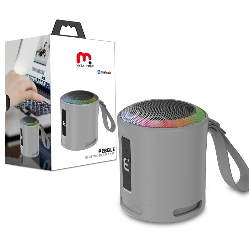 Picture of MyBat Pro Pebble Bluetooth Speaker - Gray