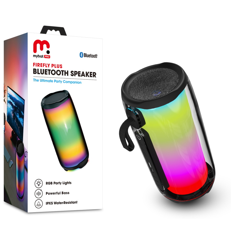 Picture of MyBat Pro Firefly Plus Bluetooth Speaker - Black