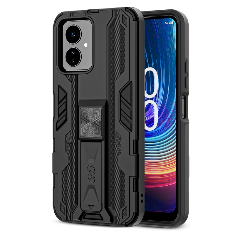 Picture of SYB Reflex Series Case w Kickstand for Boost Celero 5G SC Black