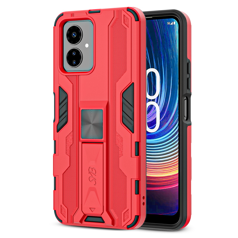 Picture of SYB Reflex Series Case w Kickstand for Boost Celero 5G SC Red