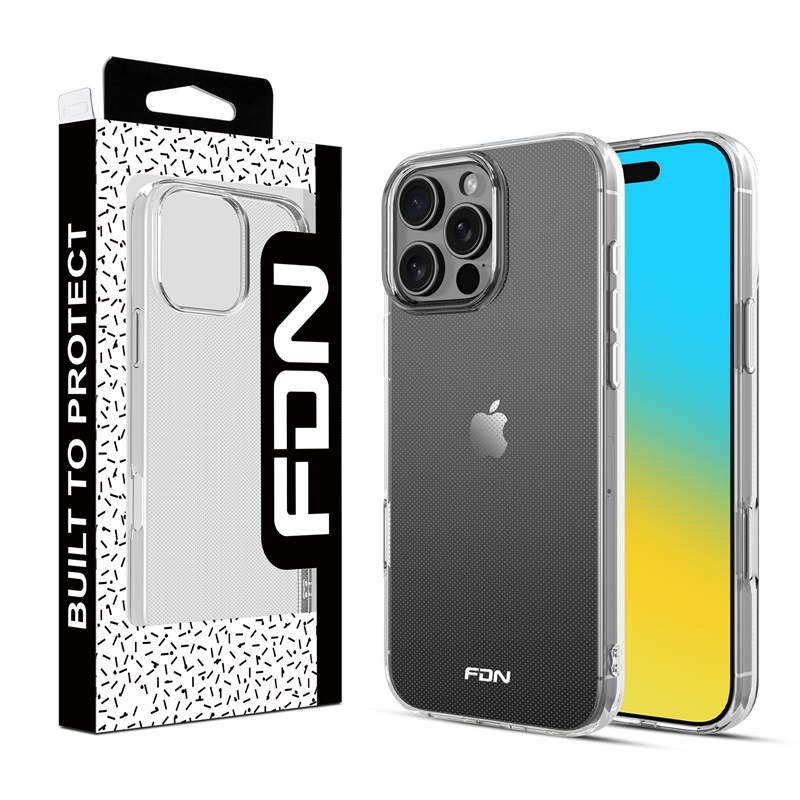 Picture of FDN Candy Skin Cover for Apple iPhone 16 Pro Max - Glossy Transparent Clear