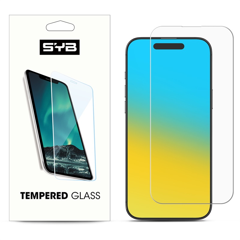 Picture of SYB Tempered Glass Screen Protector (2.5D) for Apple iPhone 16 Pro Max - Clear