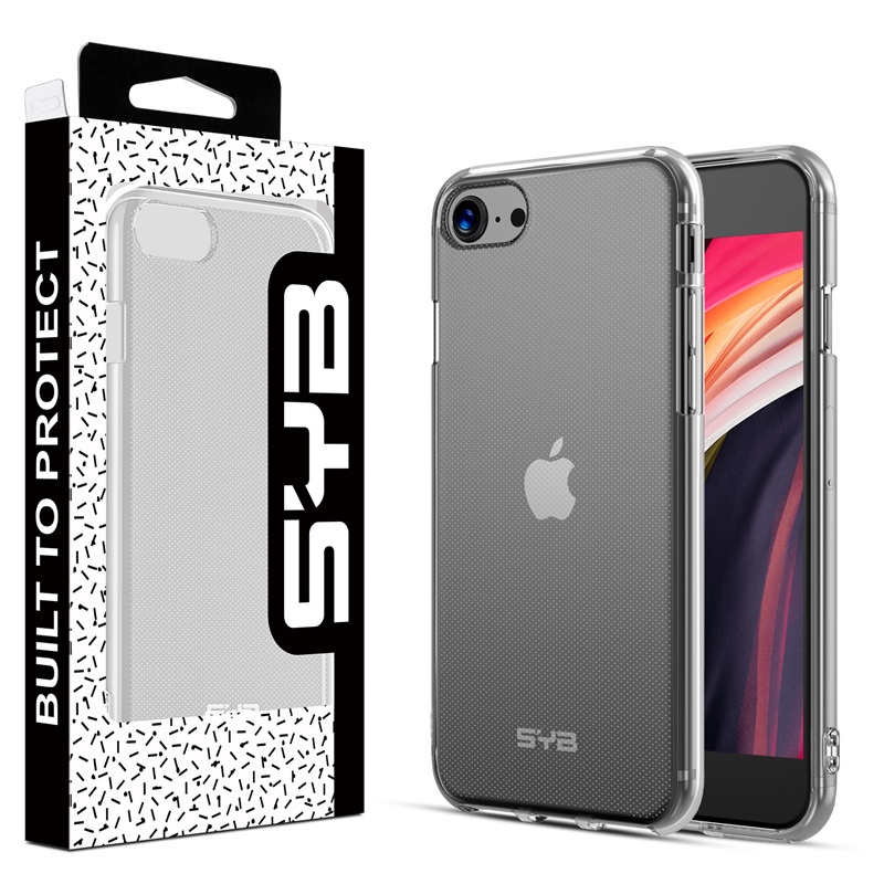 Picture of SYB Candy Skin Cover for Apple iPhone SE (2022) / SE (2020) - Glossy Transparent Clear