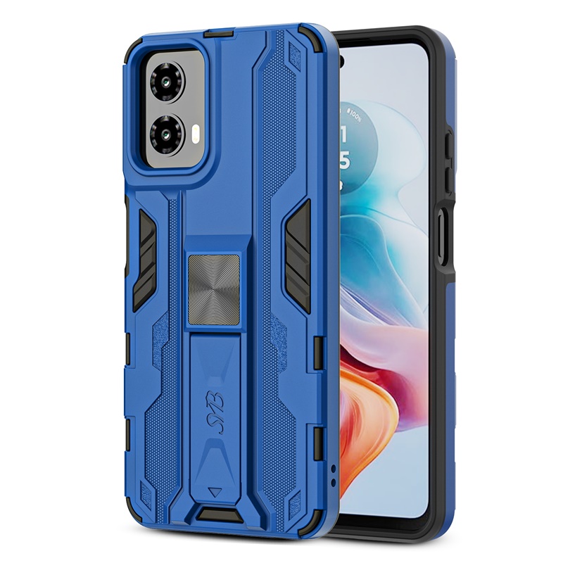 Picture of SYB Reflex Series Case w Kickstand for Motorola Moto G 5G (2024) - Reflex Blue