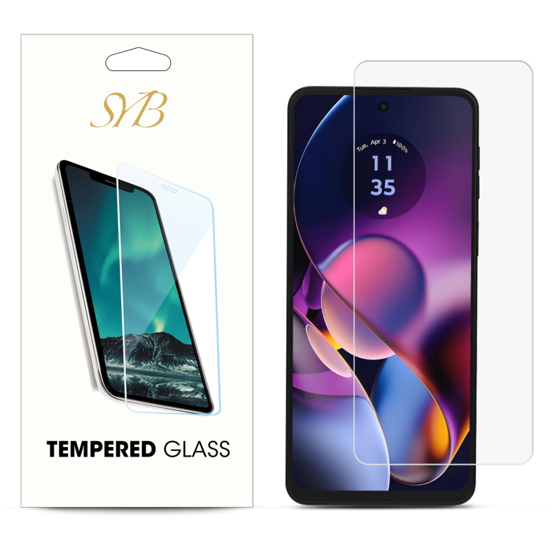 Picture of SYB Tempered Glass Screen Protector (2.5D) for Motorola Moto G Power 5G (2024) - Clear